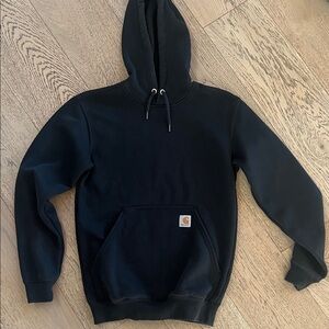 Carhartt Black Hoodie. Men’s Extra small loose fit.